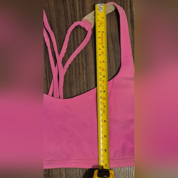 Lululemon Free To Be Bra – Raspberry Glo Light (Pink) | Size 6 - Picture 7 of 7